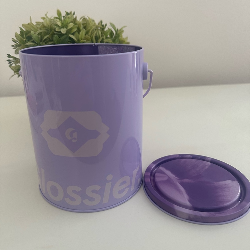 Glossier Purple Storage Container Limited Edition